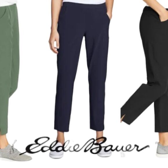 Eddie Bauer Pants Women's Traveler Ankle Pants Woman’s Size XXL - Picture 1 of 8